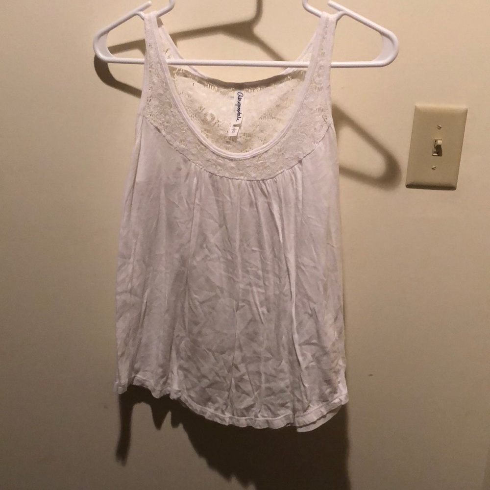 White tank top